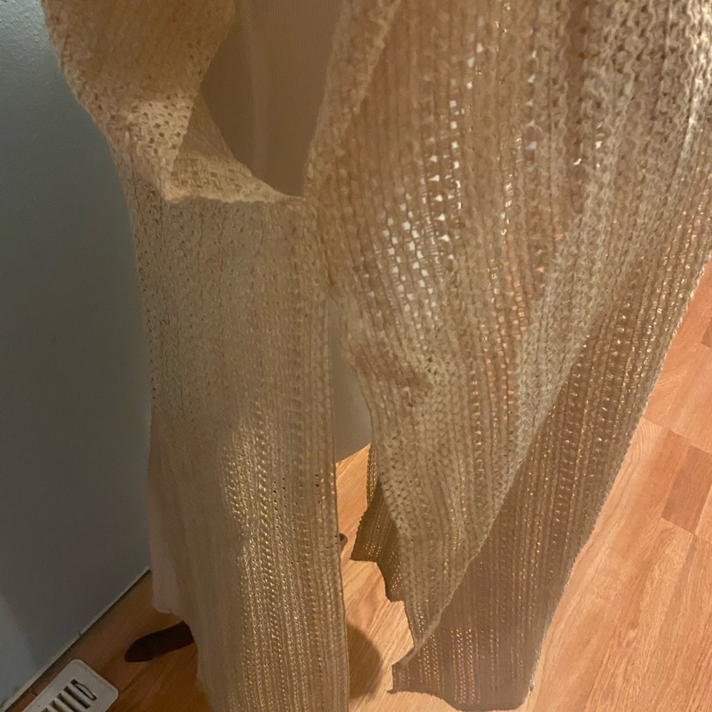 Tan cover up OSFM. Steve Madden . $12 used - Picture 3 of 4